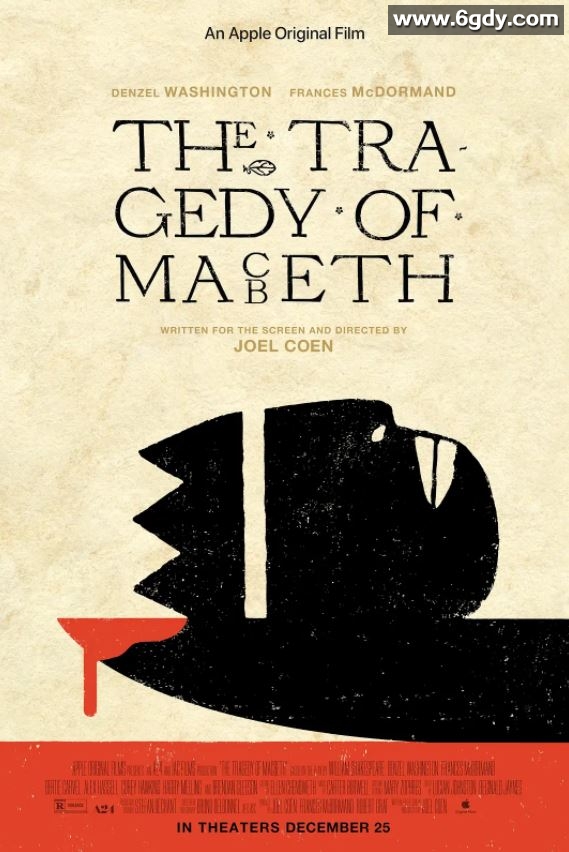 2021年美国7.6分剧情片《麦克白的悲剧》HD中英双字迅雷下载