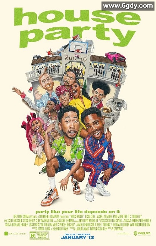 2023年美国喜剧片《偷家派对》HD中英双字迅雷下载