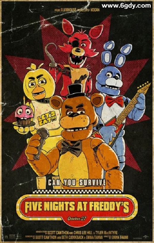 2023年美国恐怖片《玩具熊的五夜后宫：紫色的泪》BD中英双字迅雷下载