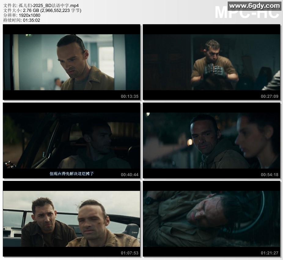 2025年法国惊悚片《孤儿们》BD法语中字迅雷下载