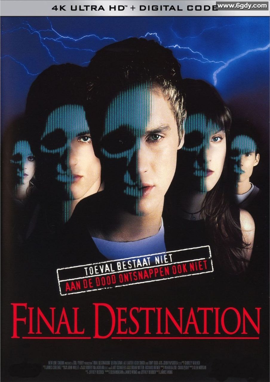 死神再度降临！特别收藏版：《死神来了1~5》国英双语，1080P蓝光，5.1声道，内嵌字幕 