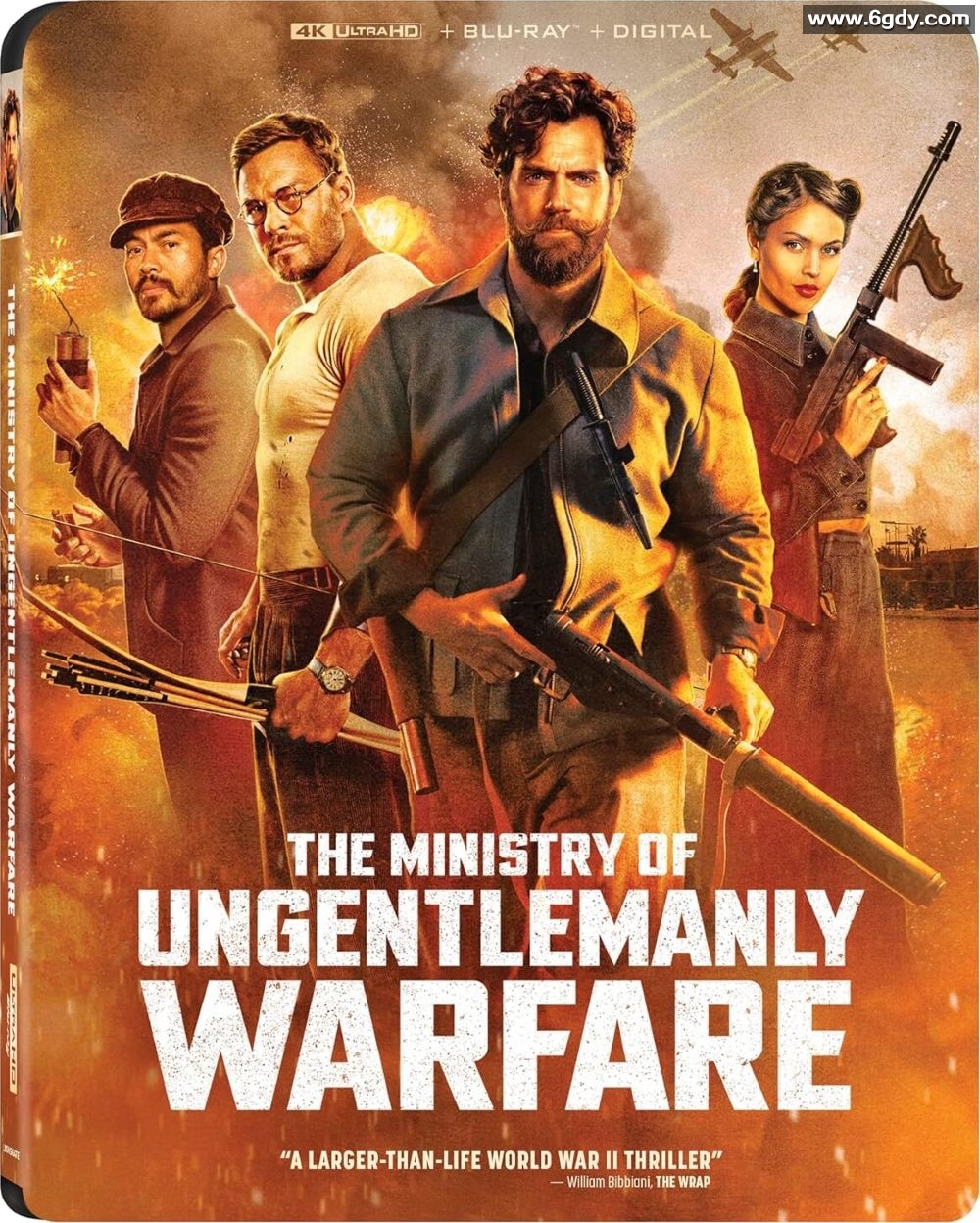 《盟军敢死队》4K原盘REMUX版，支持HDR，内含简英双字幕 