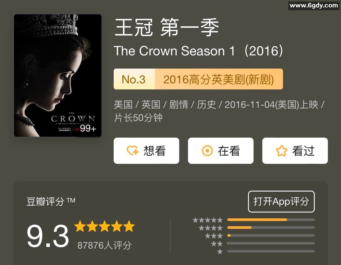 《王冠》he Crown S01~S06 